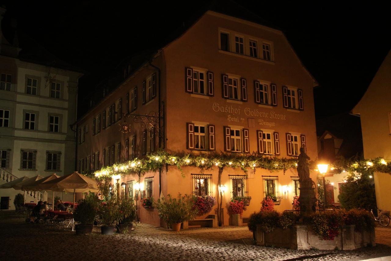 Gasthof & Hotel Goldene Krone Iphofen Exterior photo